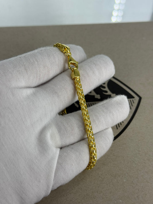 Franco Bracelet 4mm x 8”