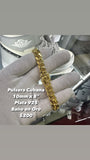 Pulsera cubana 10mm x 8”